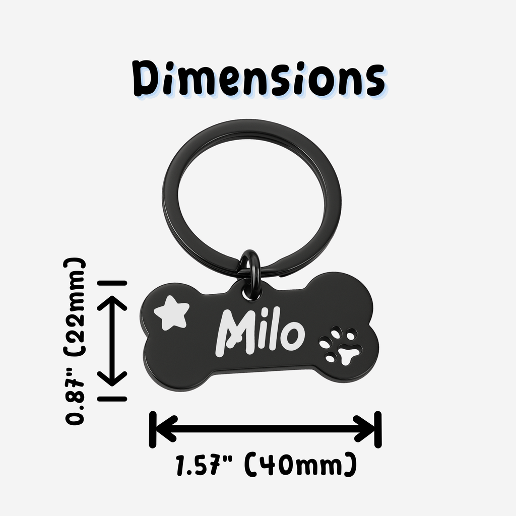 Bone Tag – Stainless Steel – Signature Edition (Matching Ring)